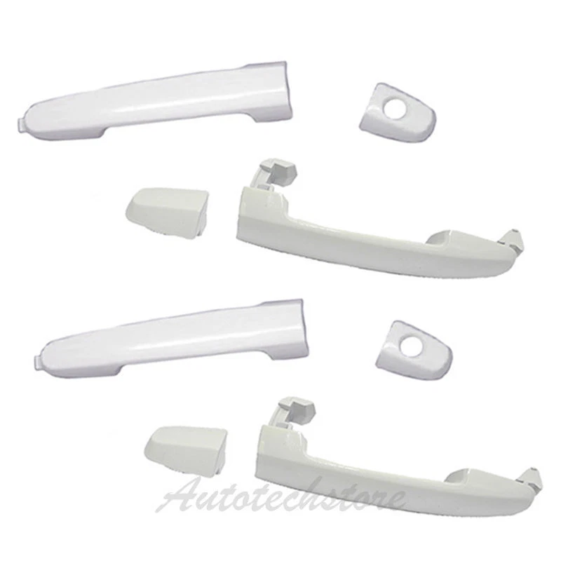 Manija de puerta exterior delantera + trasera para Camry Corolla tC xA xB 4 piezas blanca 040 DH65 Foto 2 de 4
