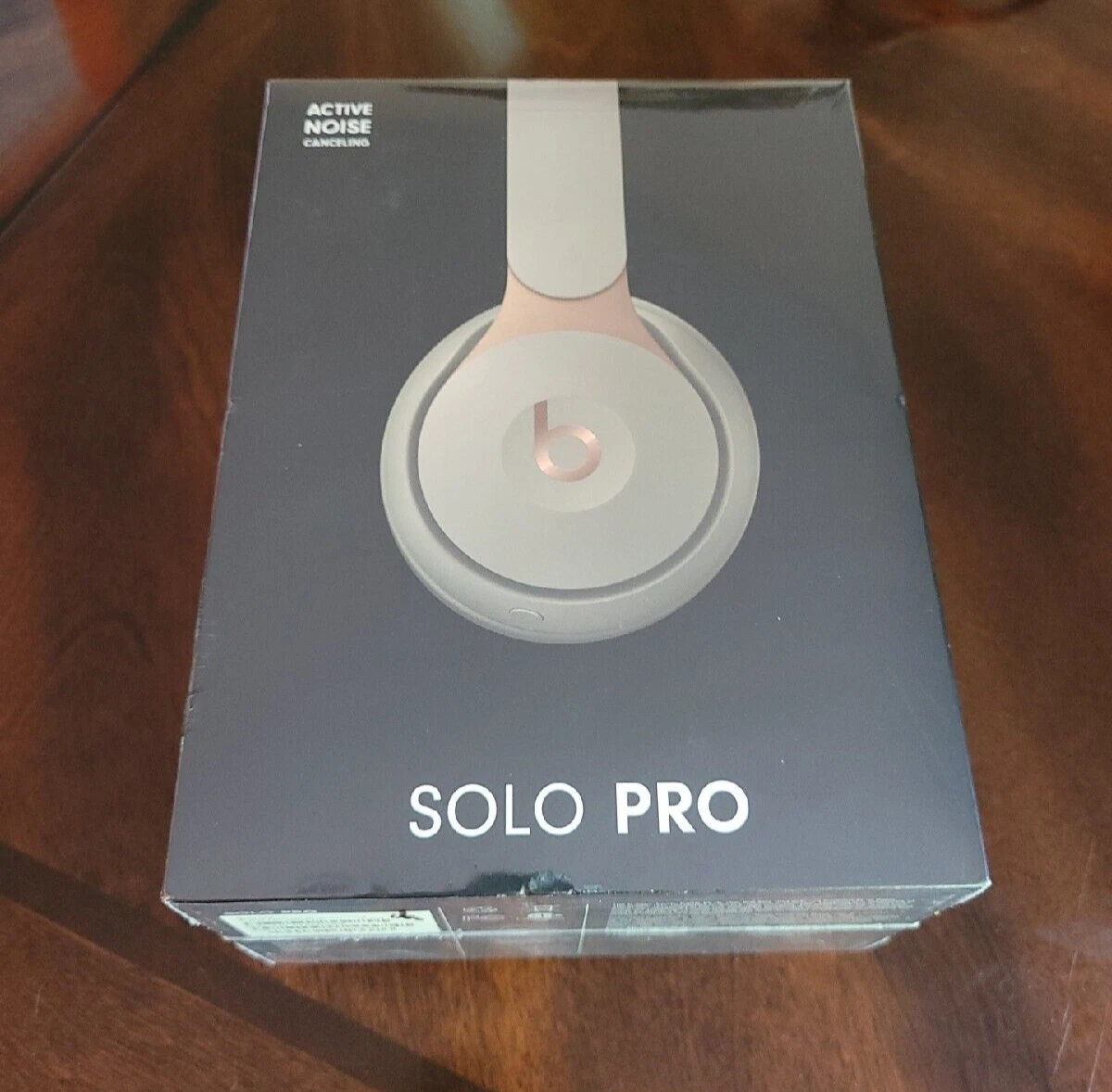 Beats Solo Pro Wireless Headphone Noise Cancelling On Ear -Gray