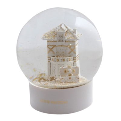 LOUIS VUITTON Snow Globe Dome Vivienne Trunk Case VIP Novelty 2022