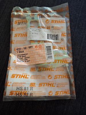 OEM Stihl 4237 790 9801 Tip Guide Guard for Single Sided fits HS 86 R 87 R NOS