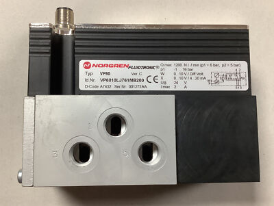 Norgren VP60 10 Proportional-Magnetventil 24V 2A max. Steuerung 0 .10V /4 .20mA