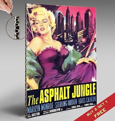 The Asphalt Jungle - Marilyn Monroe Movie Poster, firstposter dotcom