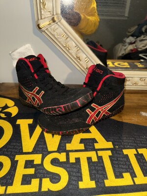 RARE Prospecs Korean Wrestling Shoes Men\'s Sz 8.5 Aggresor Rulons Black Grippy‎ Rulon Wrestling Shoes FOR SALE! - PicClick main image 4