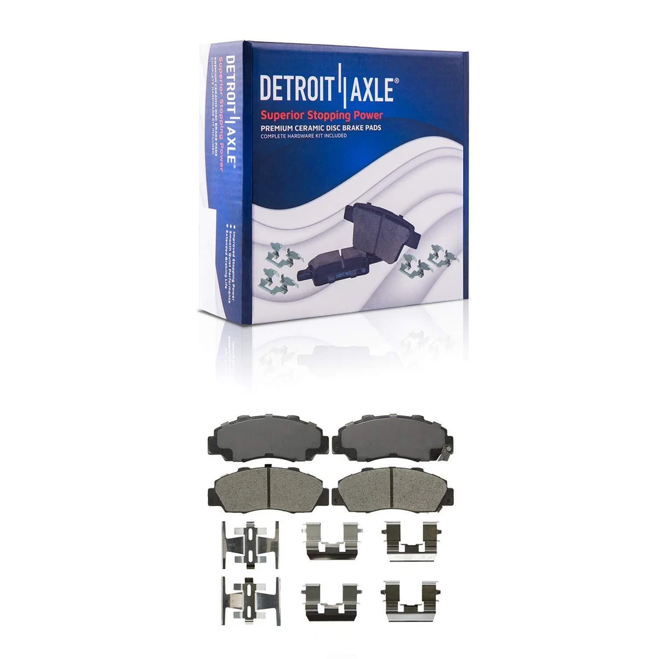 Rotores perforados delanteros 281 mm + pastillas de freno para Honda CR-V Prelude Odyssey Integra Foto 4 de 4