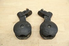PAIR FRONT FORKS - Pride Quantum / Jazzy 610 J6 Power Chair Caster Wheel Tires