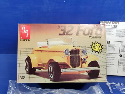 Vintage AMT ERTL '32 FORD ROADSTER 2 IN 1 MODEL KIT | eBay