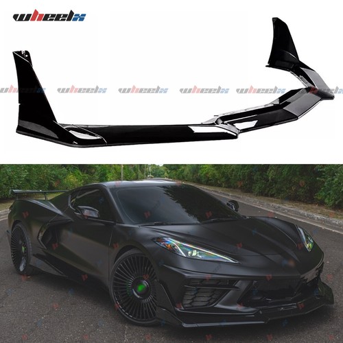 Front Lip Compatible With 2021 2022 2023 Corvette C8 Z51 ZR1 Style STG - View #8