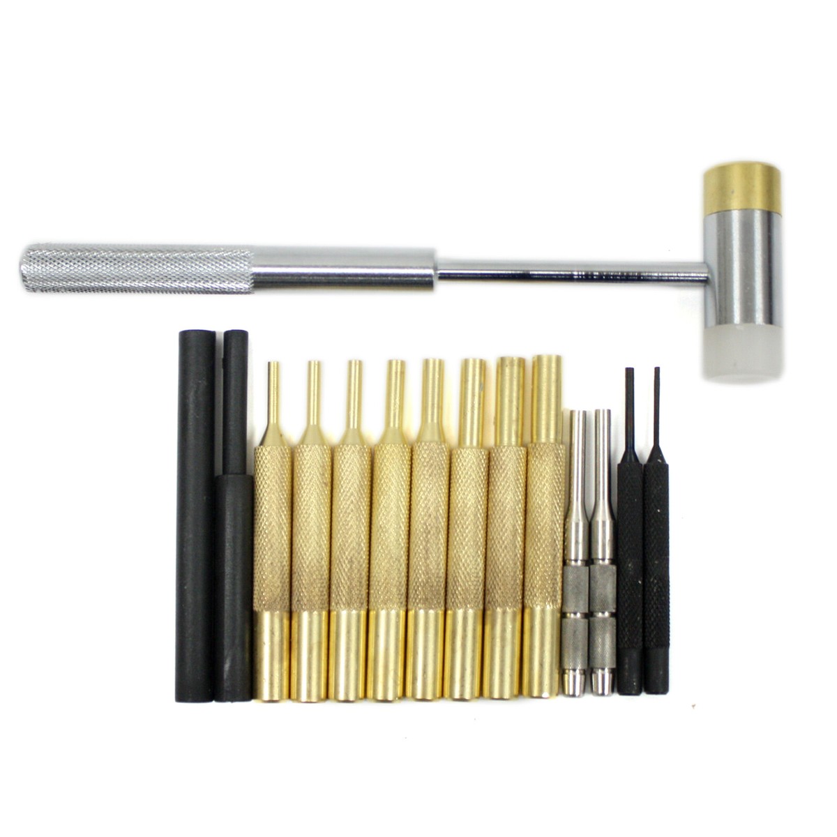 ぶっち SE 8-Piece Brass Pin Drive Punch Set in a Pouch (ST1032B) for sale