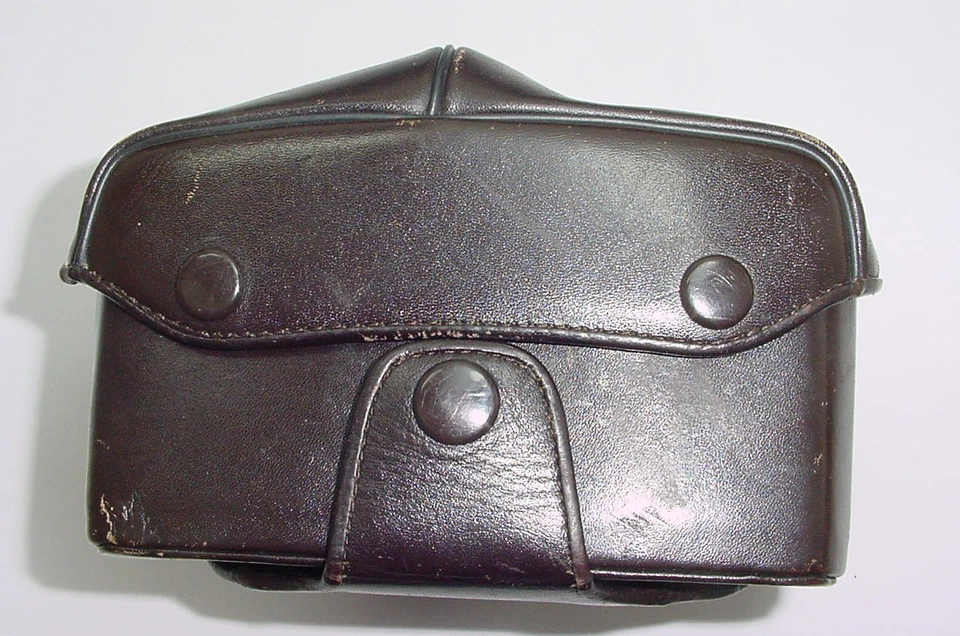 Funda de cuero marrón Olympus 1,4 N para cámaras OM-1, OM-2, MO-1n, OM-2n, OM-4 Foto 2 de 4