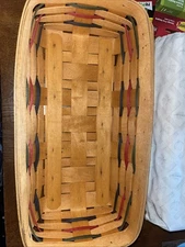 Longaberger American Craft Traditions Medium Market Basket Combo  