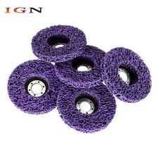 10PCS 4-1/2"x7/8" Strip Discs Stripping Wheel For Rust Stripping Wheel Oxidation