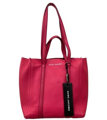 MARC JACOBS 2-Way Tote Bag Leder Pink M0015656