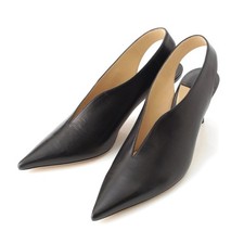 JIMMY CHOO SAISE 65 Pointed Toe Slingbacks Pumps 38.5