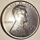 1943 S US STEEL LINCOLN WHEAT CENT PENNY - NICE USA 1943-S