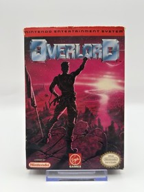 Overlord NES Nintendo Complete in Box CIB Authentic TESTED & Working