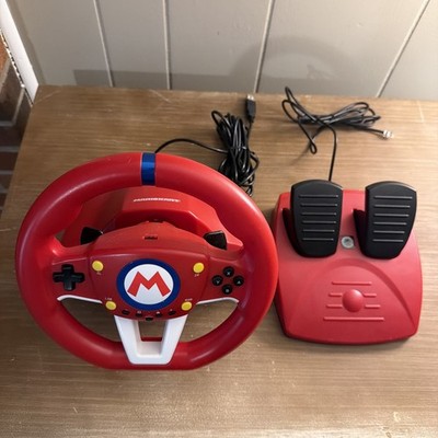 Hori NSW-204U Mario Kart Racing Wheel Pro Mini for Nintendo Switch Tested Works