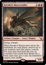 Krenko's Buzzcrusher Murders at Karlov Manor NM Artifact Rare MTG CARD ABUGames