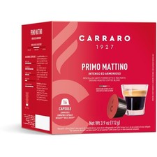 Carraro Primo Mattino Capsule Coffee, 7g x 16pcs, 3EA