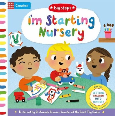 Campbell Books I'm Starting Nursery (Board Book) Campbell Big Steps (UK IMPORT)