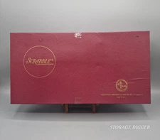 Vintage 1948 Selchow & Righter Scrabble Crossword Board Game Complete 100 Tiles