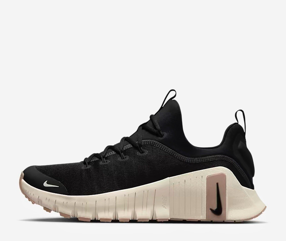 🔥 Nike Free Metcon 6 Black Coconut Milk Gum FJ7127-010 Men's Size