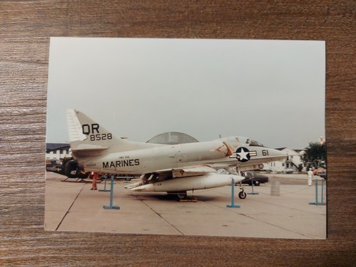 Vtg. US Marines Douglas A-4C Skyhawk, Quonset Point, R.I. 1973 (AF13)