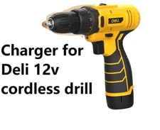 🔥ac adapter battery Charger for deli 12v battery cordless drill tool