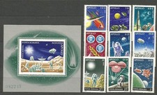 Romania - Mail 1973 Yvert 2729/37+H, 103 ** MNH Astrophilately