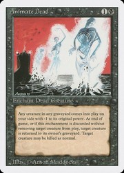 Animate Dead - Revised Edition (3rd Edition) - Uncommon Enchantment