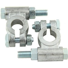 Crimp Supply Military Style Battery Terminal Top Post Set  and - 
