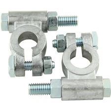 Crimp Supply Military Style Battery Terminal Top Post Set (+ and -)