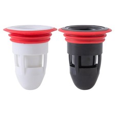 3 Floor Drain Plug Shower Drain Waste Water Drainer Backflow Preventer Anti Odor