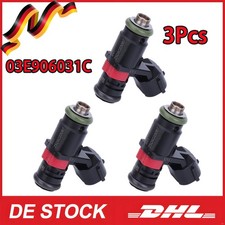 3Stk. Einspritzventil 03E906031C Für VW Polo Seat Cordoba Toledo Skoda Fabia 1.2