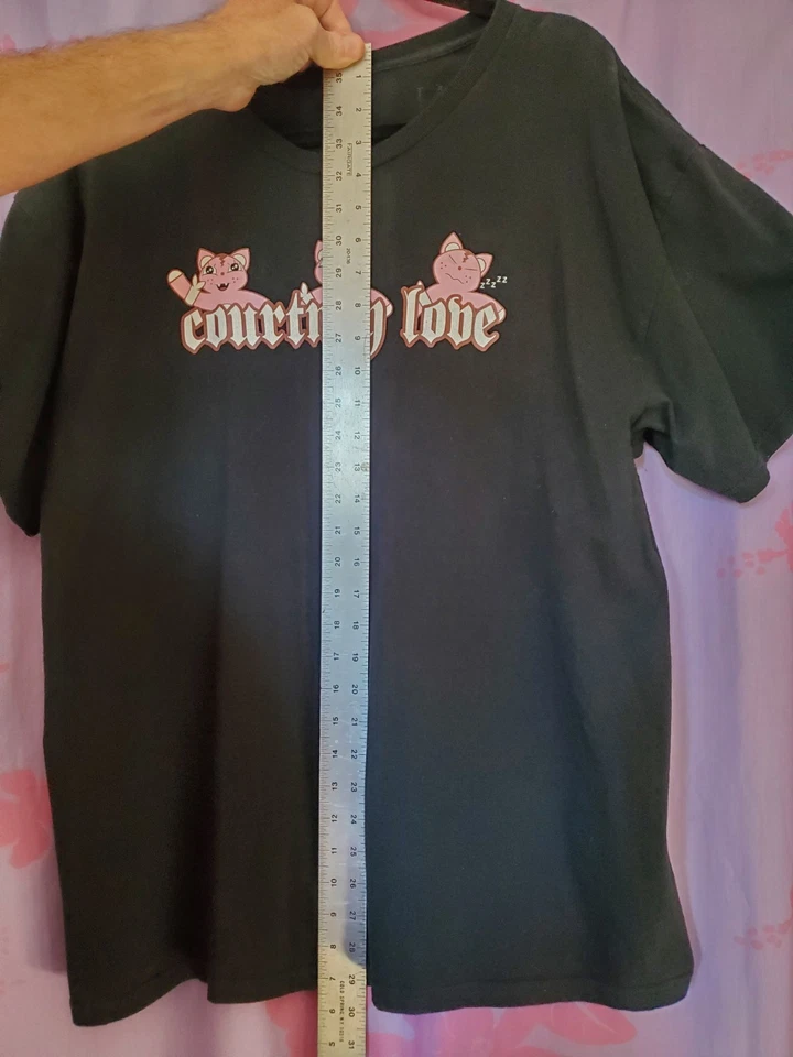 Camiseta vintage Courtney Love Tour 2004 Hole Guitarra Cobain ¡MUY RARA! AUTÉNTICO Foto 4 de 4