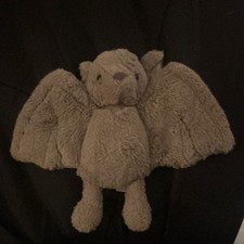 Jellycat Brown Bashful Bat Plush Stuffed Animal