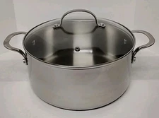 Cooks Jcpenney Home 5 Qt 3 Ply Stainless Steel Stock Pot with Lid