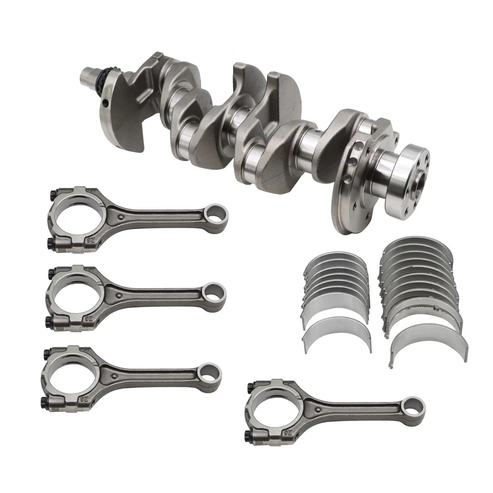 Engine Crankshaft Con Rods & Bearing Set For 1.6L 2012-2019 Hyundai KIA SOUL RIO - Image 2 of 4