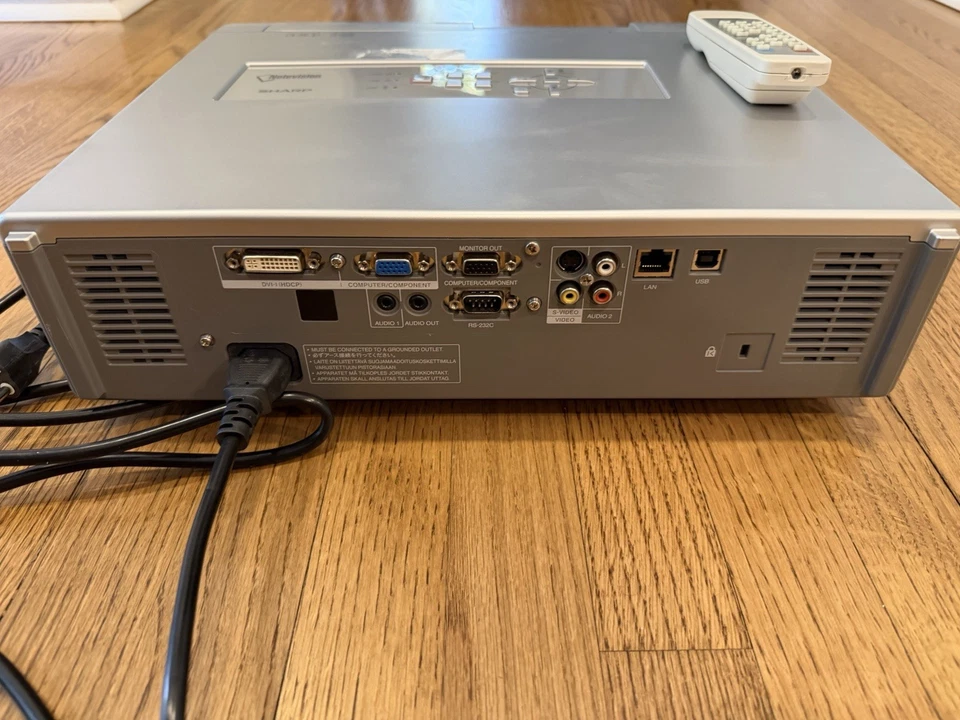 Sharp PG-D45X3D Projector. Needs New Bulb Lamp. - Image 3 of 4