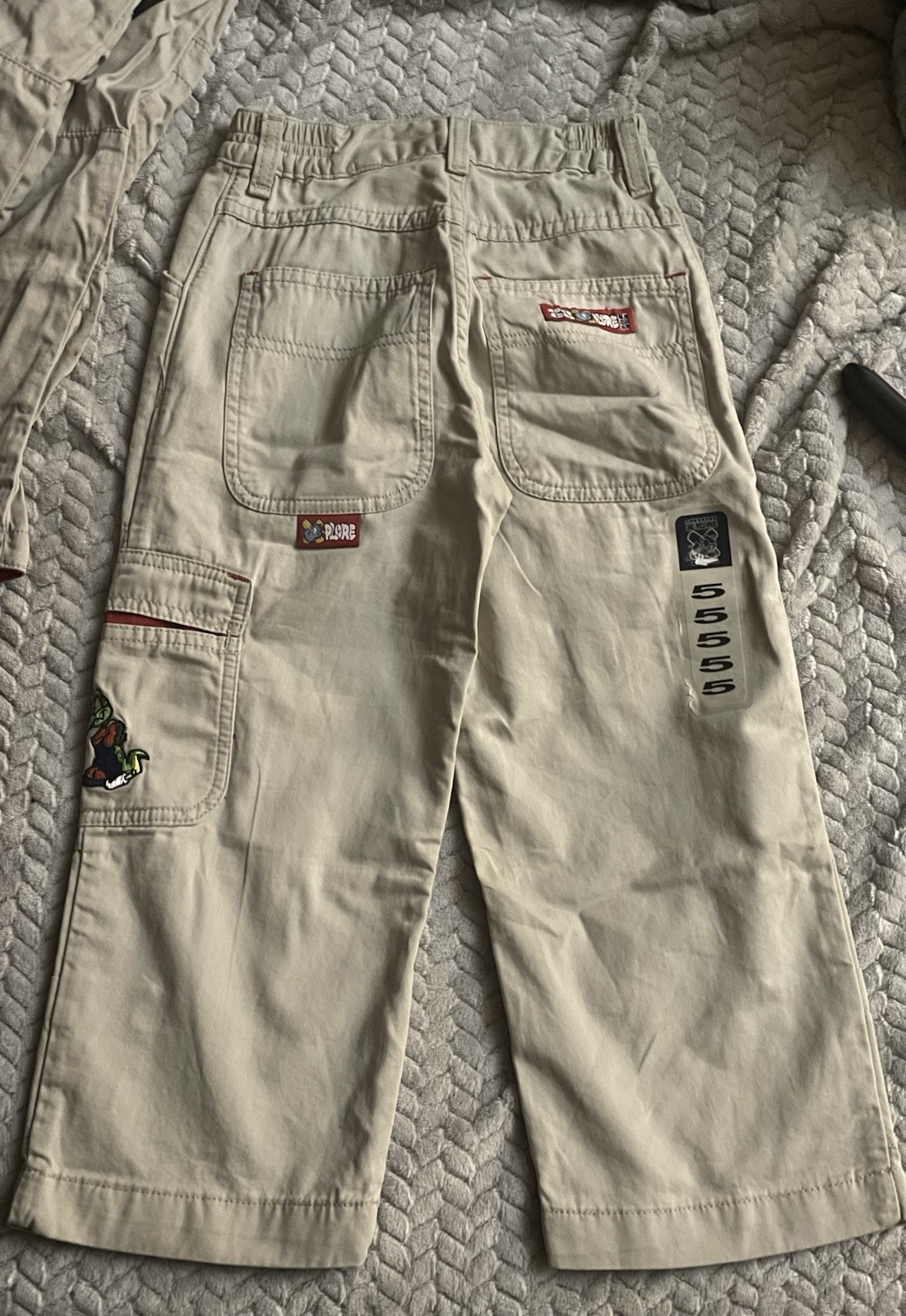 Vintage JNCO X-Plorer boys khaki Jeans Size 5