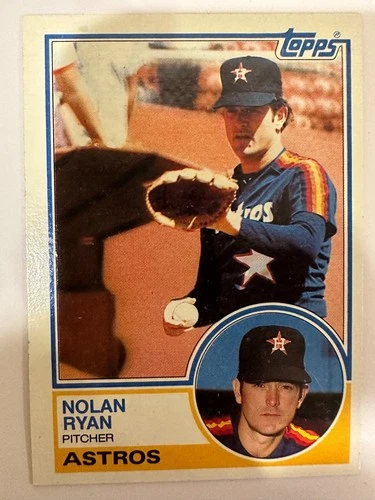 1983 Topps - Nolan Ryan Houston Astros #360 Baseball Card