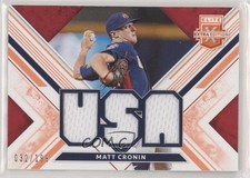 2019 Elite Extra Edition USA National Team Materials Orange /199 Matt Cronin 4h5