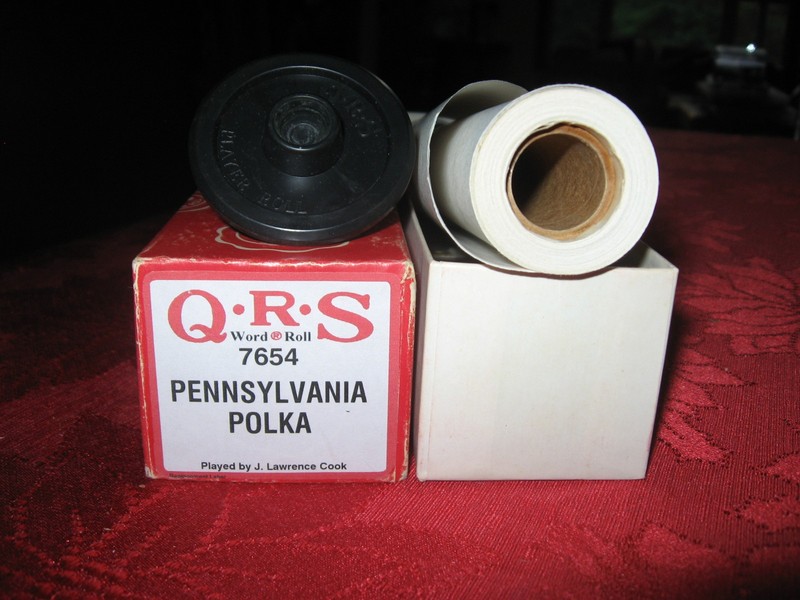 Pennsylvania Polka - QRS Player Piano Roll #7654: Hear It Play!