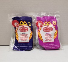 Sabans Mystic Knights Vtg 1999 Lot of 2 3  6 McDonald's Happy Meal Toy Sealed