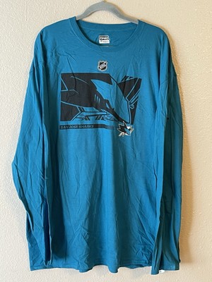 Men s 3XL NWOT San Jose Sharks Fanatics Authentic Pro Core Long Sleeve Shirt