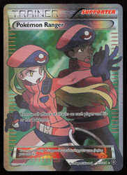 Pokemon Ranger (Full Art) 113/114 XY Steam Siege