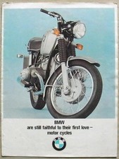 BMW Motorcycles R50/5 R60/5 R75/5 Sales Brochure 1969