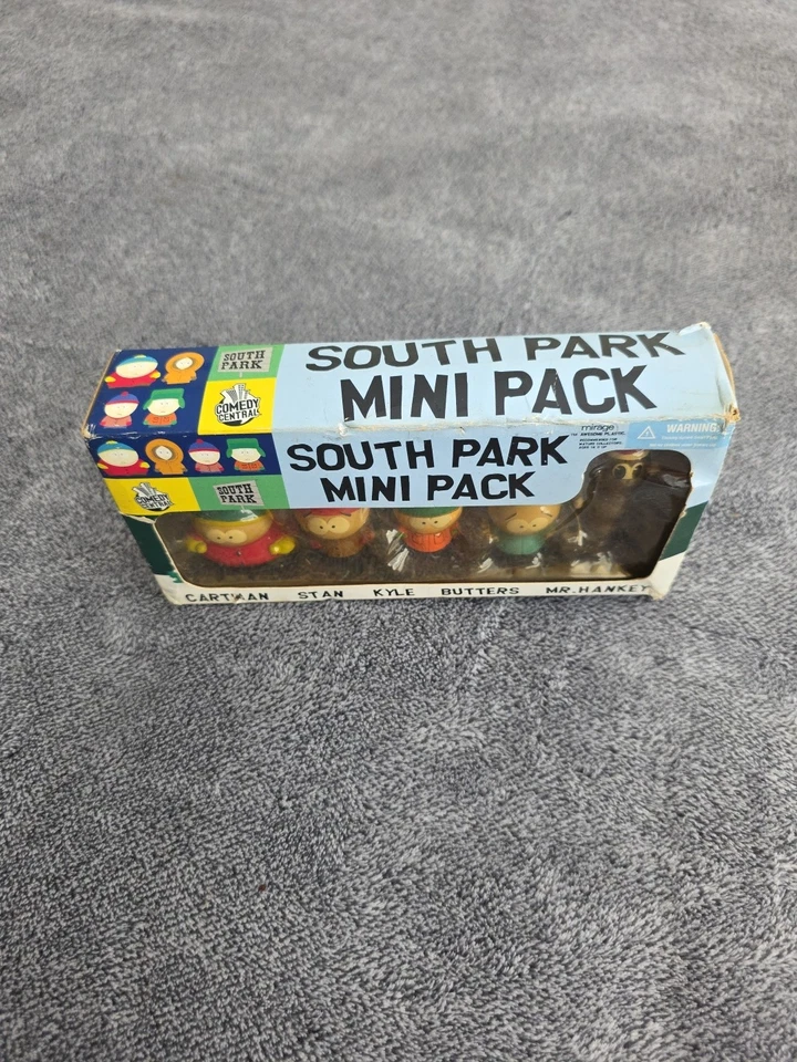 South Park MINI PACK Figura Cartman Stan Kyle Butters Mr. Hunkey Comedy Central Foto 4 de 4