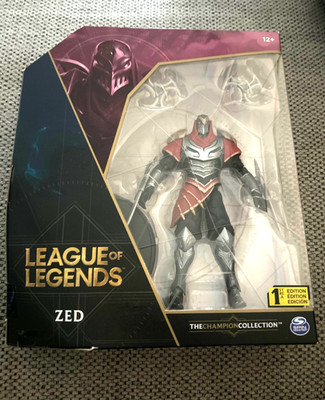 League of Legends ZED 6'' Figure w/ Accessories - Collectible 6in Action Figure