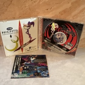 SEGA NiGHTS into Dreams... Sega Saturn NTSC-J (Japan) Action Adventure Manual
