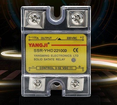 Single phase SSR DC controlled DC DC-DC Solid State Relay YHD22100D 100A